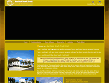 Tablet Screenshot of bangoodbeachfront.com